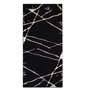 Conceptum Alfombra de Pasillo 80 x 200 Blanco y Negro